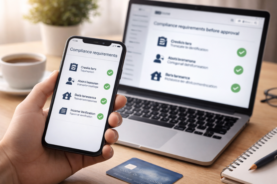 Compliance requirements before approval